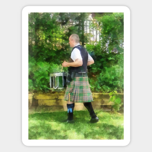 Music - Drummer in Pipe Band Sticker by SusanSavad